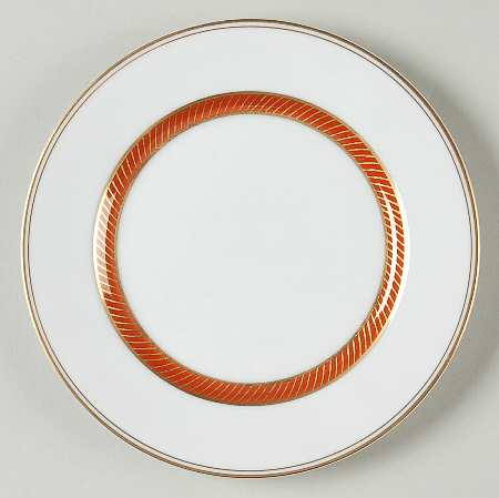 Bordure Rouge Bread & Butter Plate