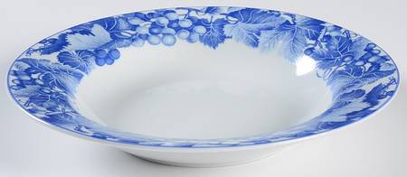 Bordeaux Rim Soup Bowl