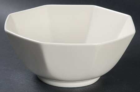 Buff 7" Octagonal Vegetable Bowl