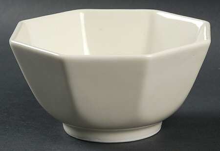 Buff 5" Octagonal Vegetable Bowl