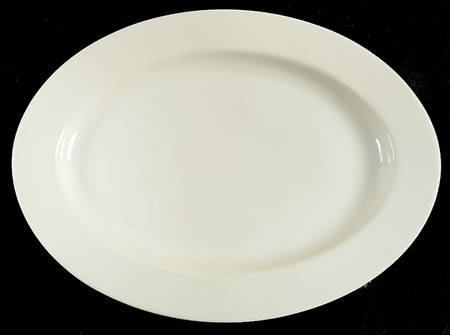 Buff 14" Oval Serving Platter