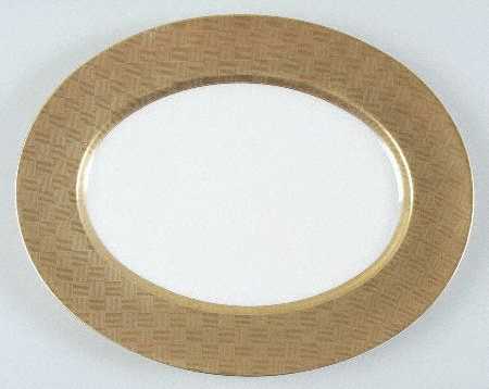 Carre D'Or 14" Oval Serving Platter