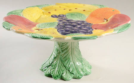 Calypso Fruit Round Compote (Height X Width)