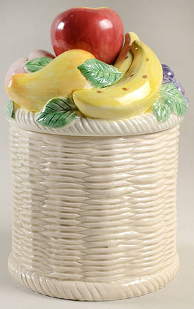 Calypso Fruit Medium Canister & Lid