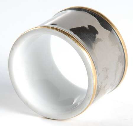 Capri Platinee Napkin Ring