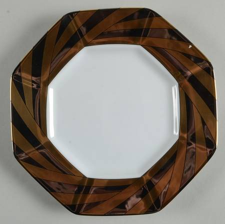 Capri Platinee Salad Plate