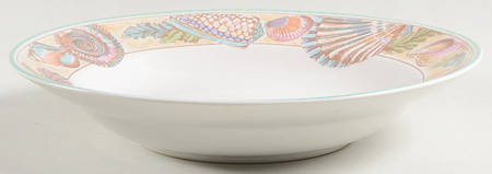 Caribbean Large Rim Soup Bowl