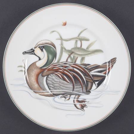 Canard Sauvage (White Body) Salad Plate
