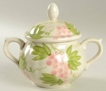 Le Treille Sugar Bowl & Lid