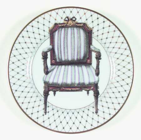 Chaise Salad Plate