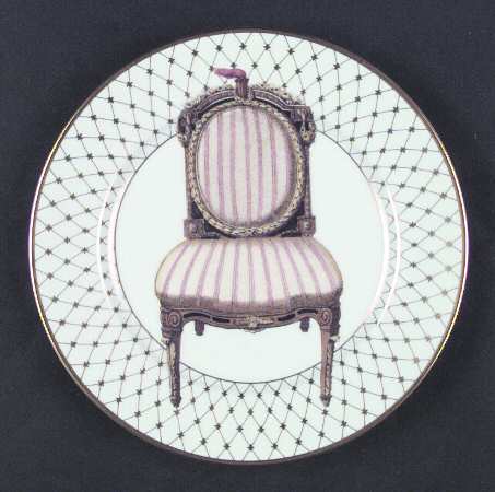 Chaise Salad Plate