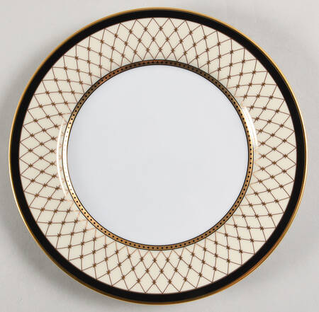 Chaumont Creme Luncheon Plate by Fitz & Floyd