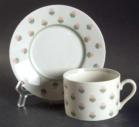 Chantilly Flat Cup & Saucer Set