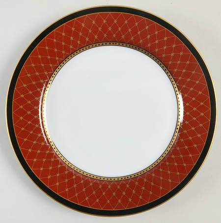 Chaumont Cinnabar Salad Plate