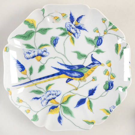 Chinese Bird Canape Plate