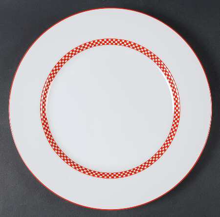 Chequers Service Plate (Charger)