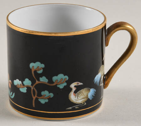 Chinoiserie Flat Demitasse Cup