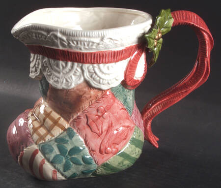 Christmas Quilt 64 Oz Pitcher