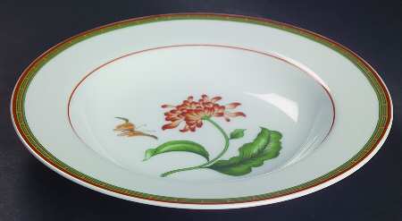 Chrysantheme Rim Soup Bowl