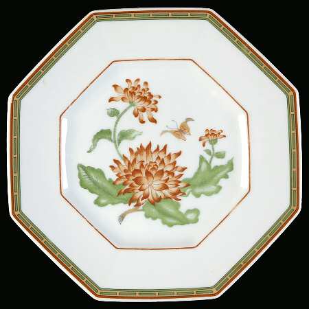 Chrysantheme Salad Plate