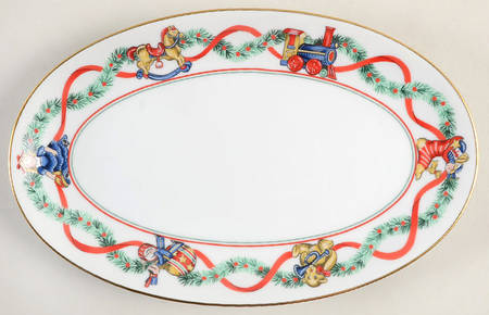 Christmas Wonderland Relish/Gravy Underplate