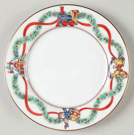 Christmas Wonderland Salad Plate