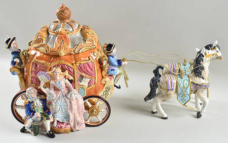 Cinderella Cookie Jar & Lid