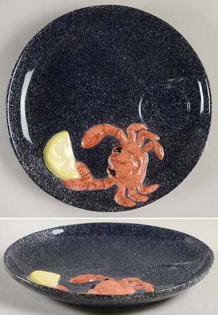 Clambake Seafood-Cocktail Server Plate