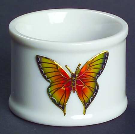 Cloisonne Butterfly Napkin Ring