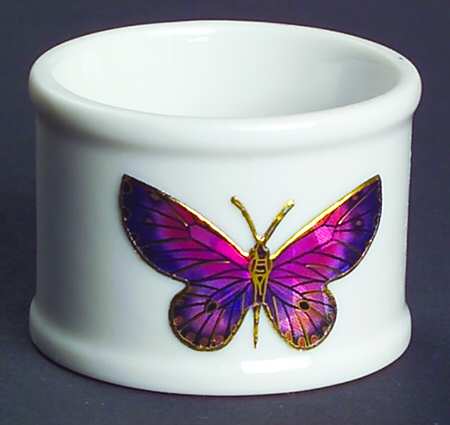 Cloisonne Butterfly Napkin Ring
