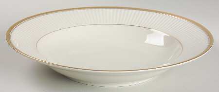 Classique d'Or Buff Large Rim Soup Bowl by Fitz & Floyd