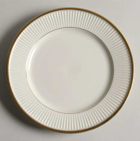 Classique d'Or Buff Salad Plate by Fitz & Floyd