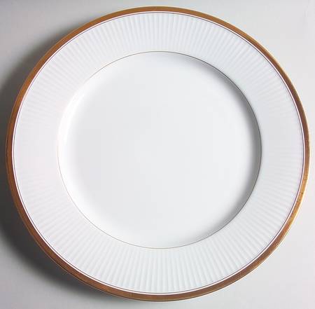 Classique d'Or White (Gold Ring, Verge and Trim) Service Plate (Charger)
