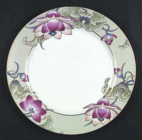 Cloisonne Lotus (Silver Satin) by Fitz &amp; Floyd
