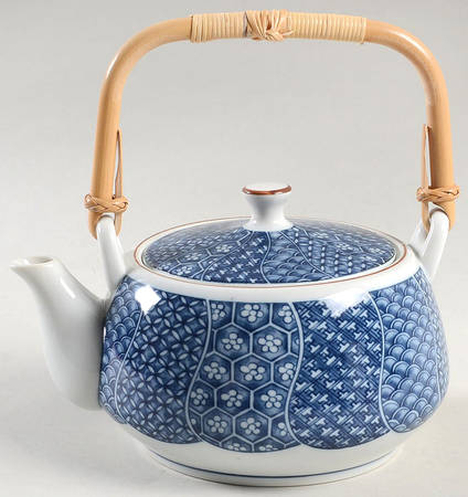 Cloisonne Teapot & Lid
