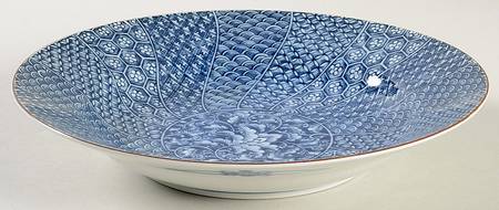 Cloisonne Large Rim Soup Bowl