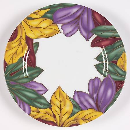 Cloisonne Tropicana Salad Plate