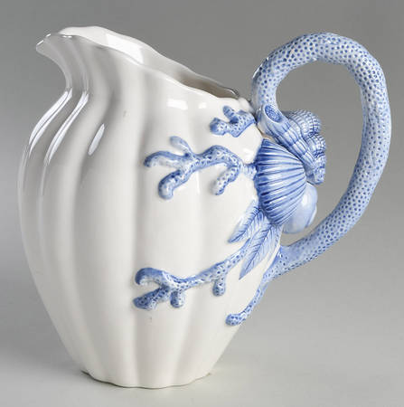 Coquille Bleu 108 Oz Pitcher