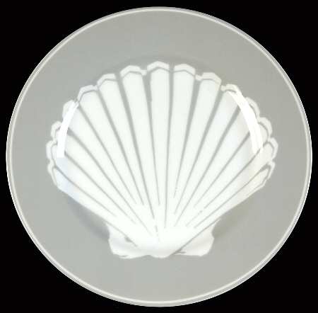 Coquille Blanche Salad Plate