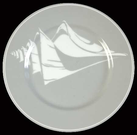 Coquille Blanche Salad Plate