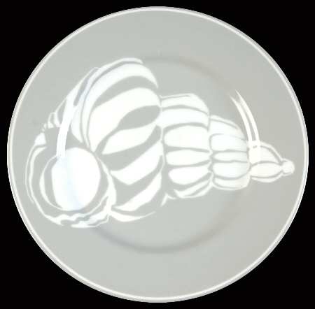 Coquille Blanche Salad Plate