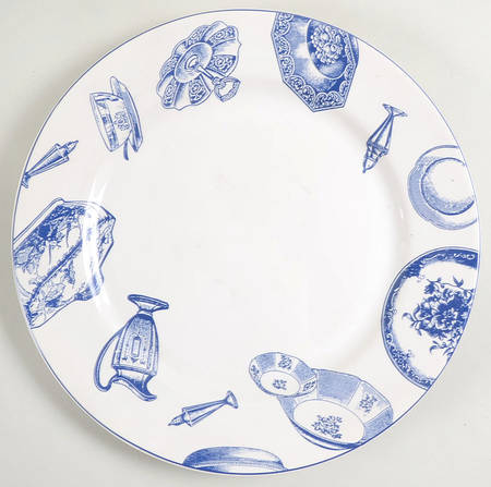 Colony Blue 12" Chop Plate (Round Platter)
