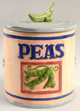 Country Cupboard Large Canister & Lid