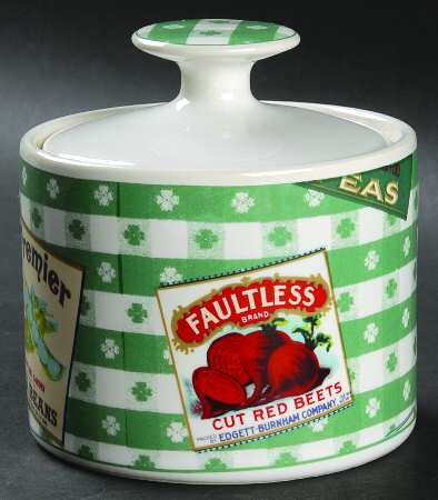 Country Cupboard Sugar Bowl & Lid