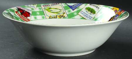 Country Cupboard 9" Round Vegetable Bowl