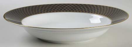Cobalt Dynasty Large Rim Soup Bowl