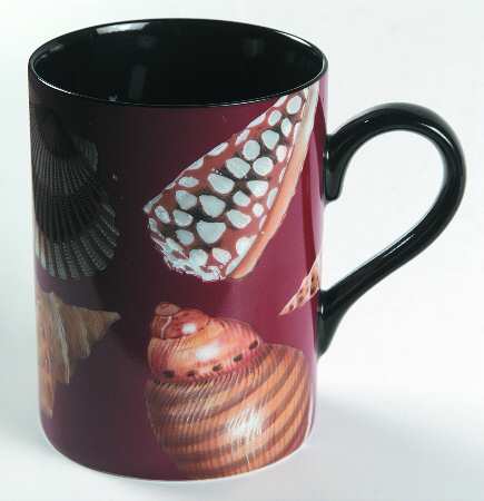 Coquille De Mer (Cinnabar Background) Mug
