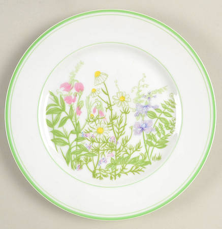 Country Garden Salad Plate