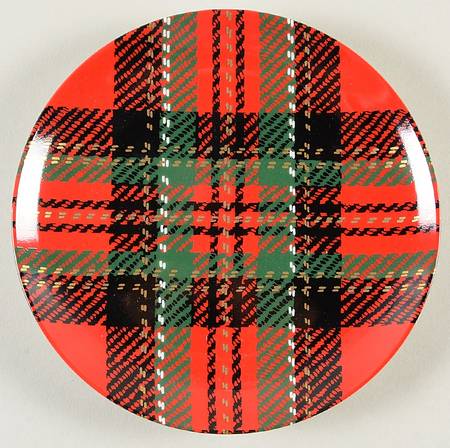 Country Plaid Coupe Bread & Butter Plate