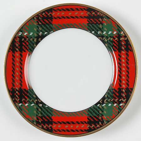 Country Plaid Bread & Butter Plate